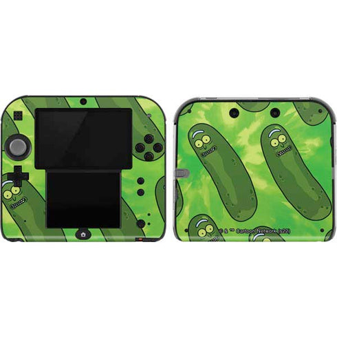 Adult Swim Rick and Morty Pickle Rick Pattern Nintendo Skins